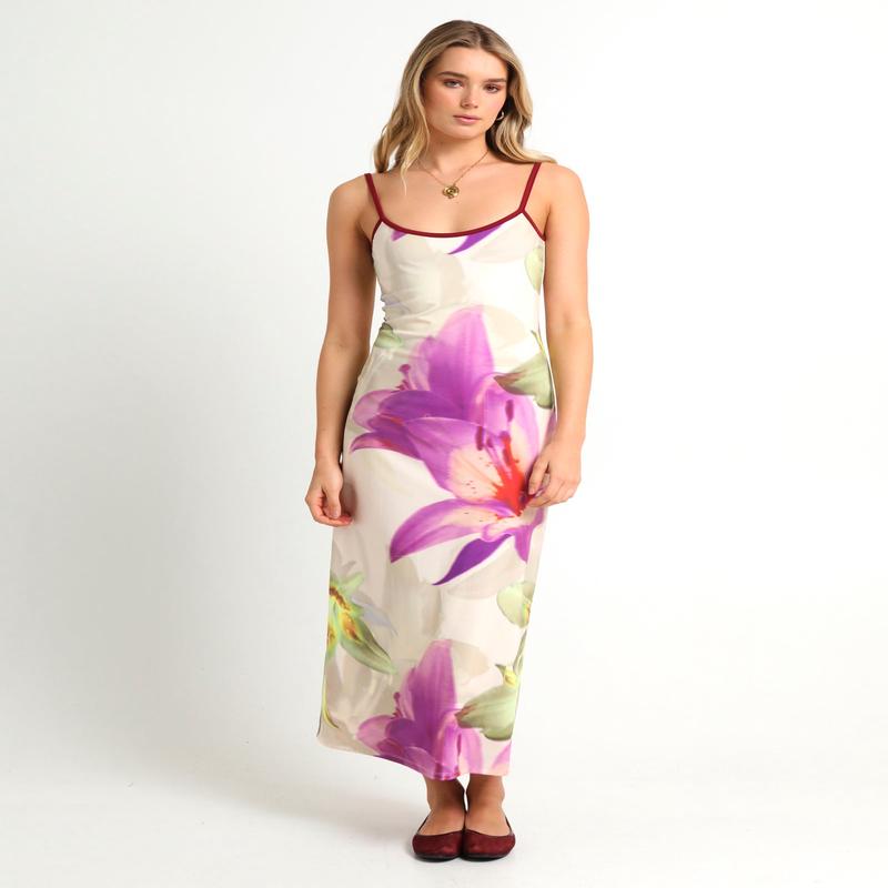 Zayla Floral Slip Maxi Dress