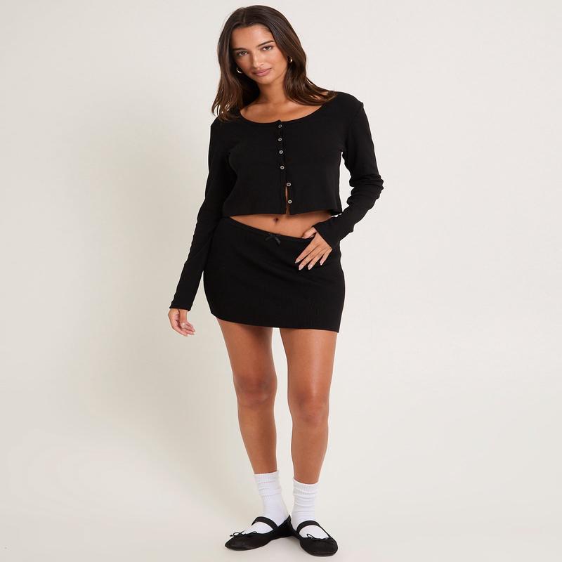 Avalon Knit Mini Skirt