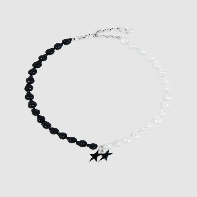 B & W Icon Necklace