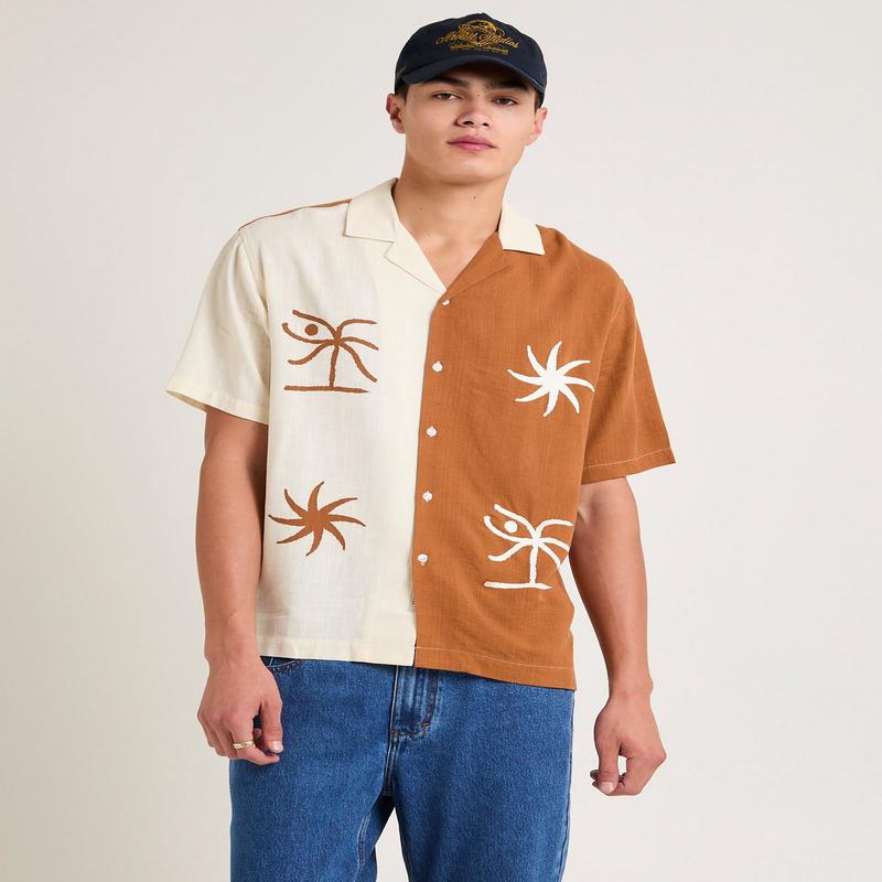 Cleo Linen Short Sleeve Resort Shirt