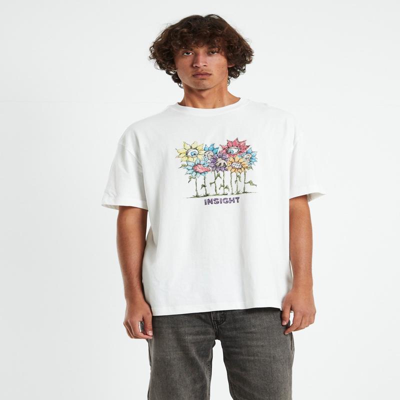 Gardens Short Sleeve T-Shirt Off White
