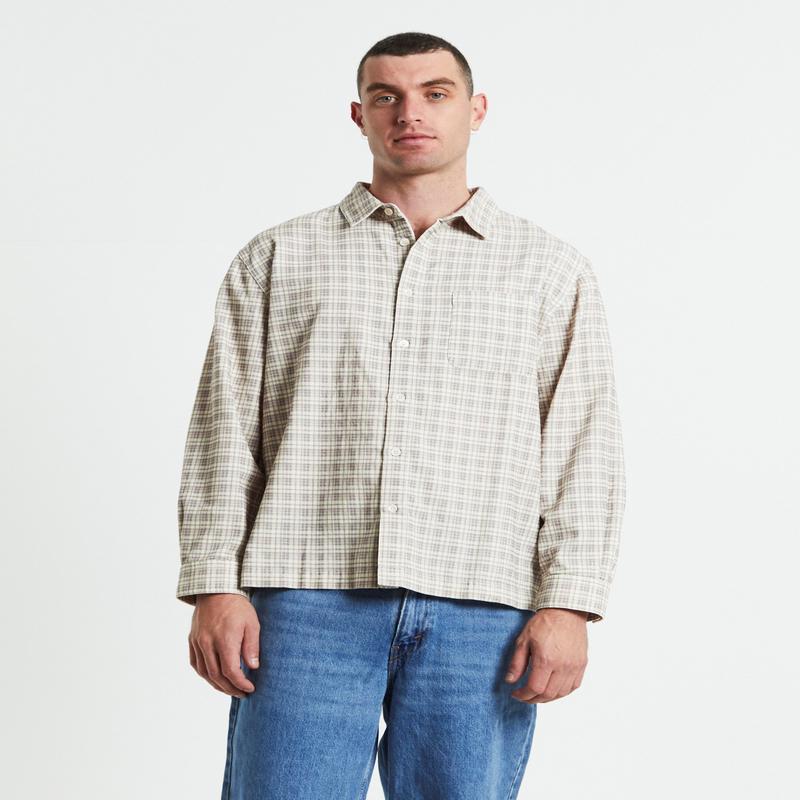 Harrison Long Sleeve Check Cord Shirt Multi