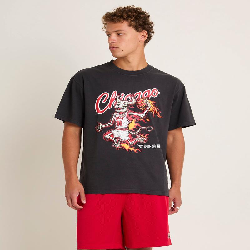 On Fire Chicago Bulls T-shirt