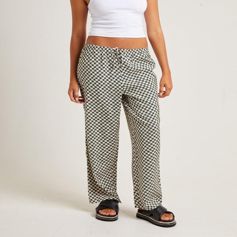 Minnie Crepe Pants Olive