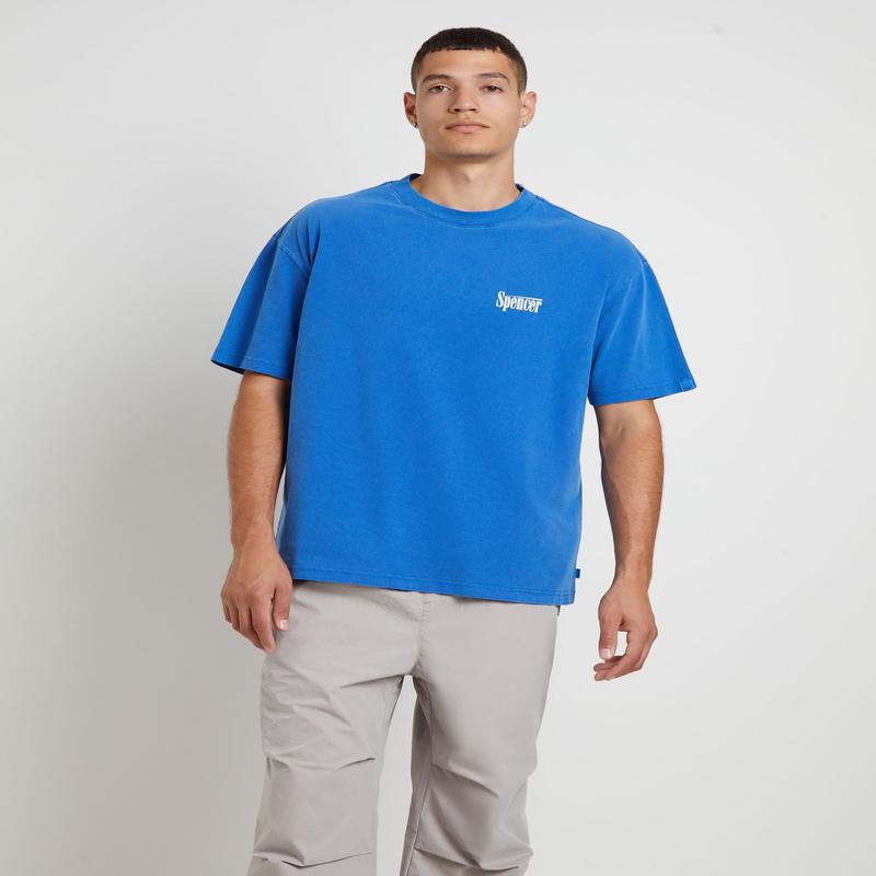 Pop Short Sleeve T-Shirt in Electric Blue