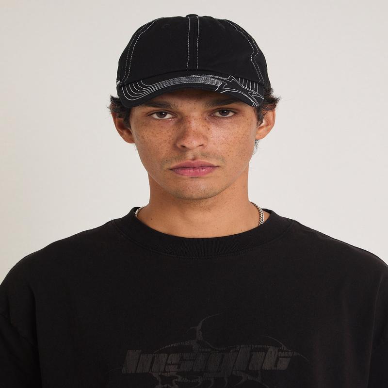 Unison Contrast Stitch Cap