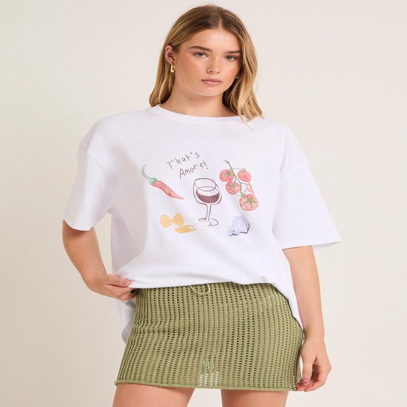 Amore Oversized T-Shirt