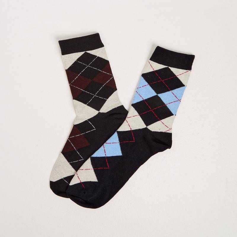 Argyle 2 Pack Socks