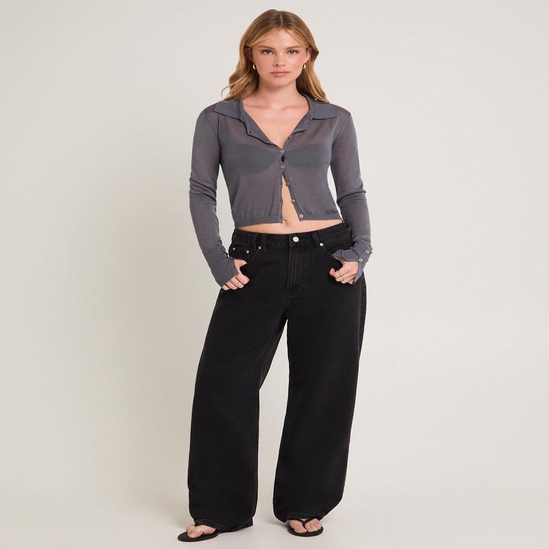 Bobby Baggy Dad Denim Jeans Petite