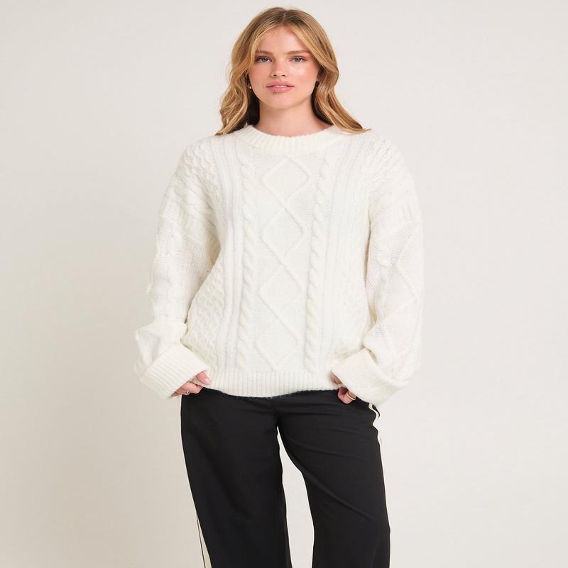 Clara Cable Knit Sweater