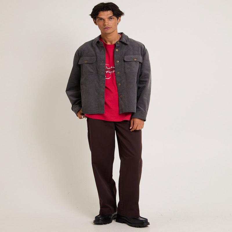 Conditions Corduroy Long Sleeve Overshirt
