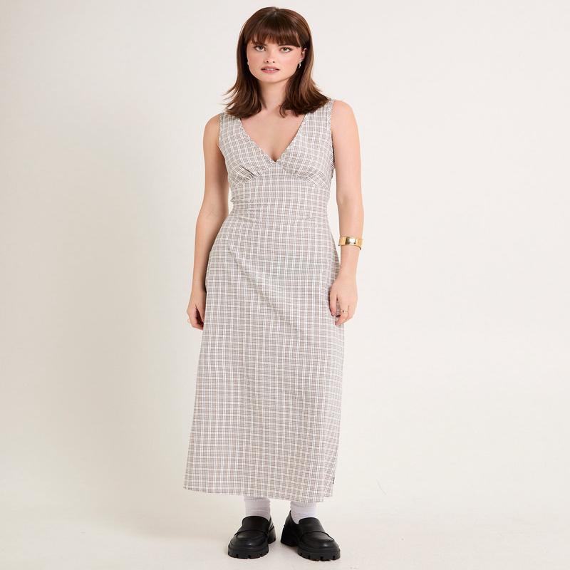 Drew Seersucker Maxi Dress