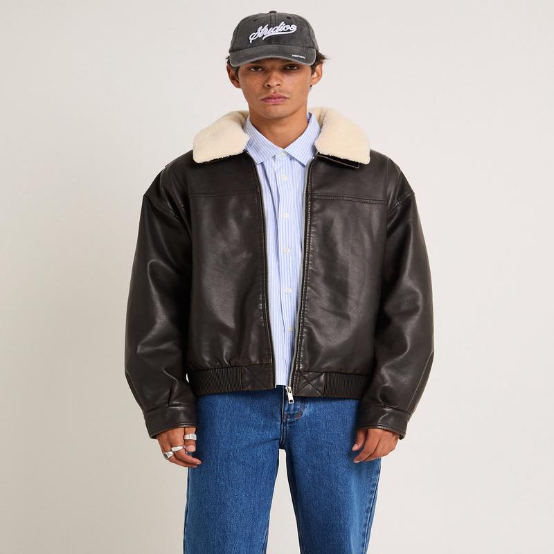 Aviator Leather Jacket