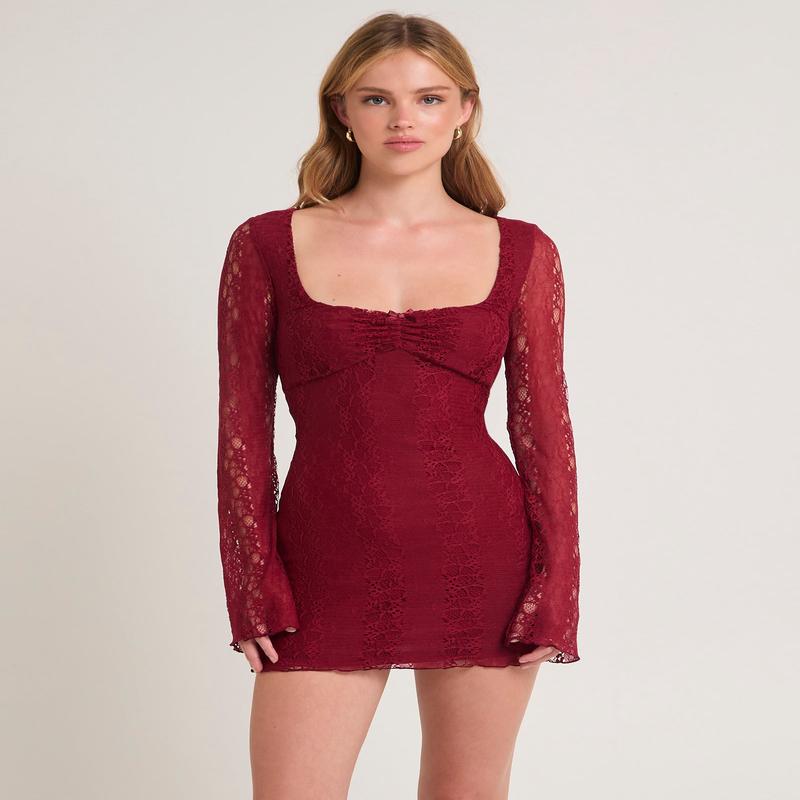 Colette Lace Mini Dress
