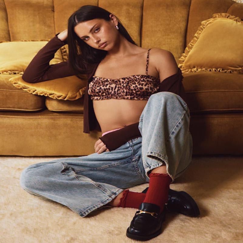 Philly Leopard Scrunchie Bralette