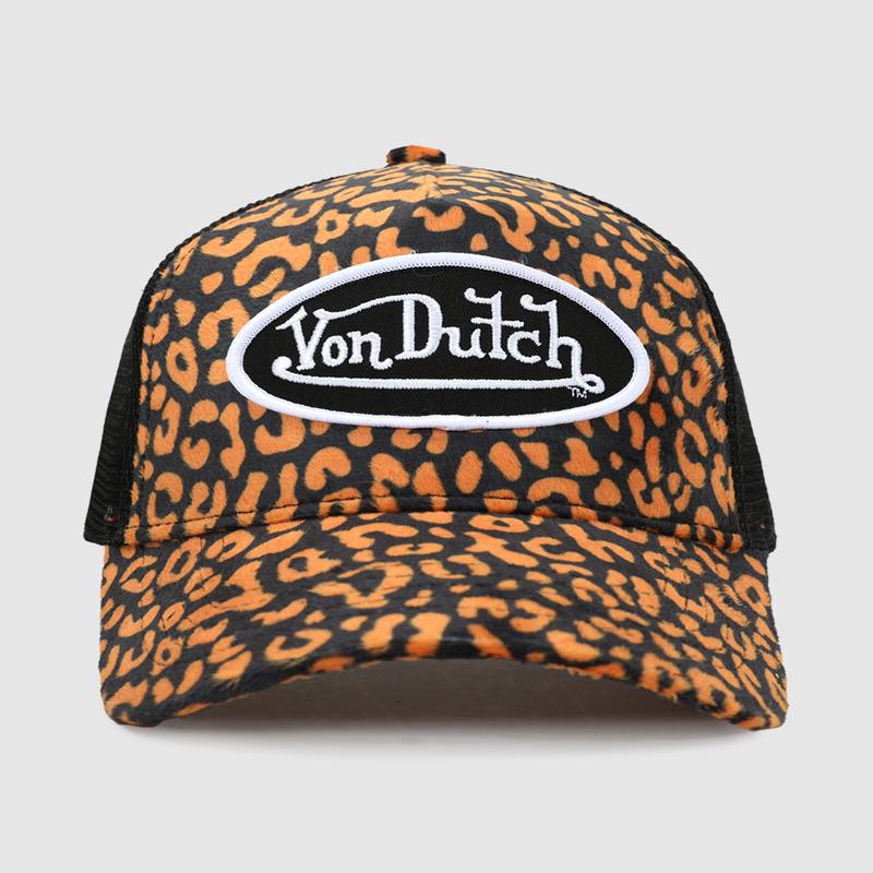 Von Dutch Leopard Trucker Cap