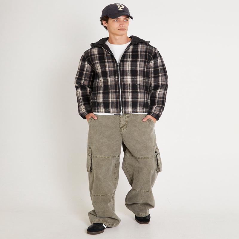 Phoenix Plaid Wool Work Jacket