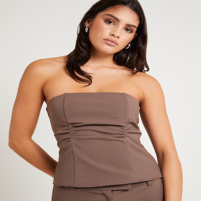 Rory Ruched Bandeau Top