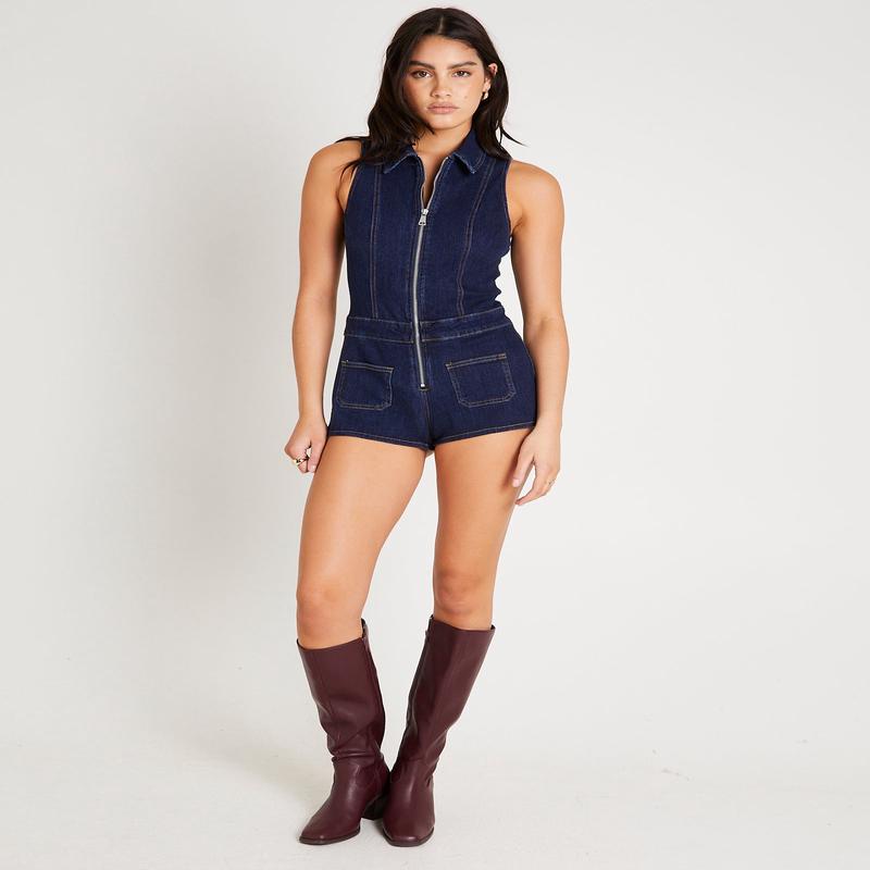 Siska Denim Playsuit