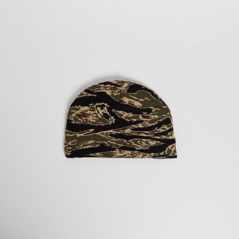 Tiger Camo Skull Beanie