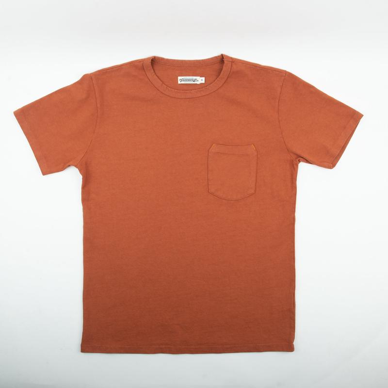 13 Ounce Pocket T-Shirt Rust