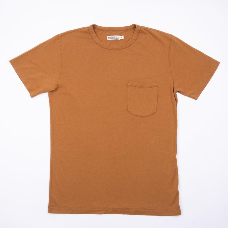 9 Ounce Pocket T-Shirt  Tobacco