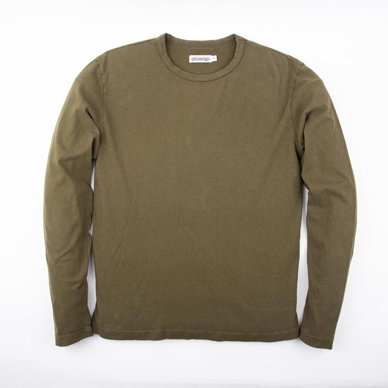 9 Ounce T-Shirt L/S  Olive