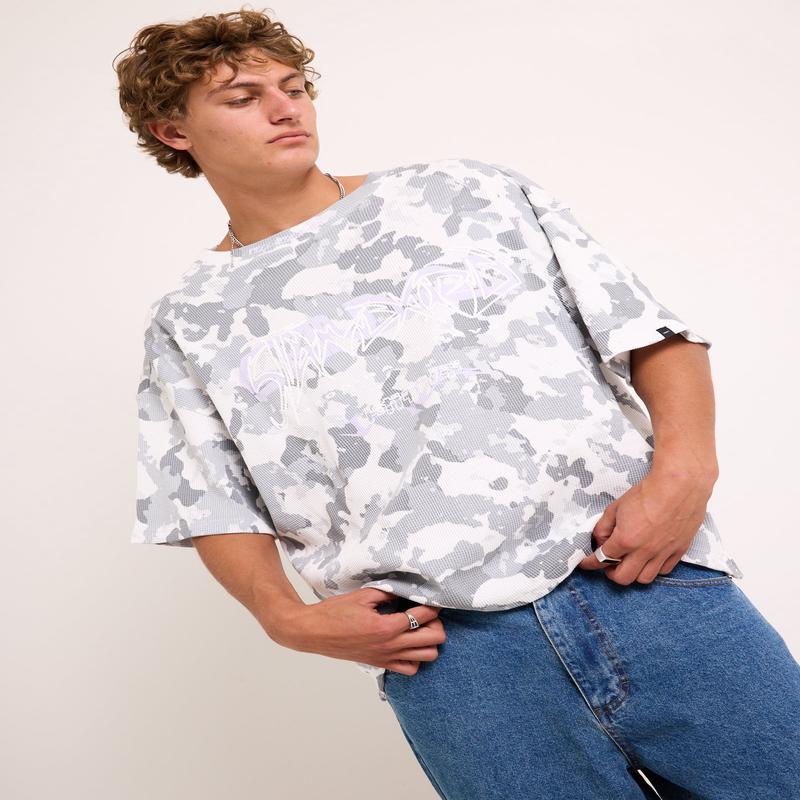 Hicks Waffle Camo Tee