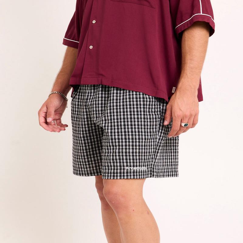 Welty Check Shorts