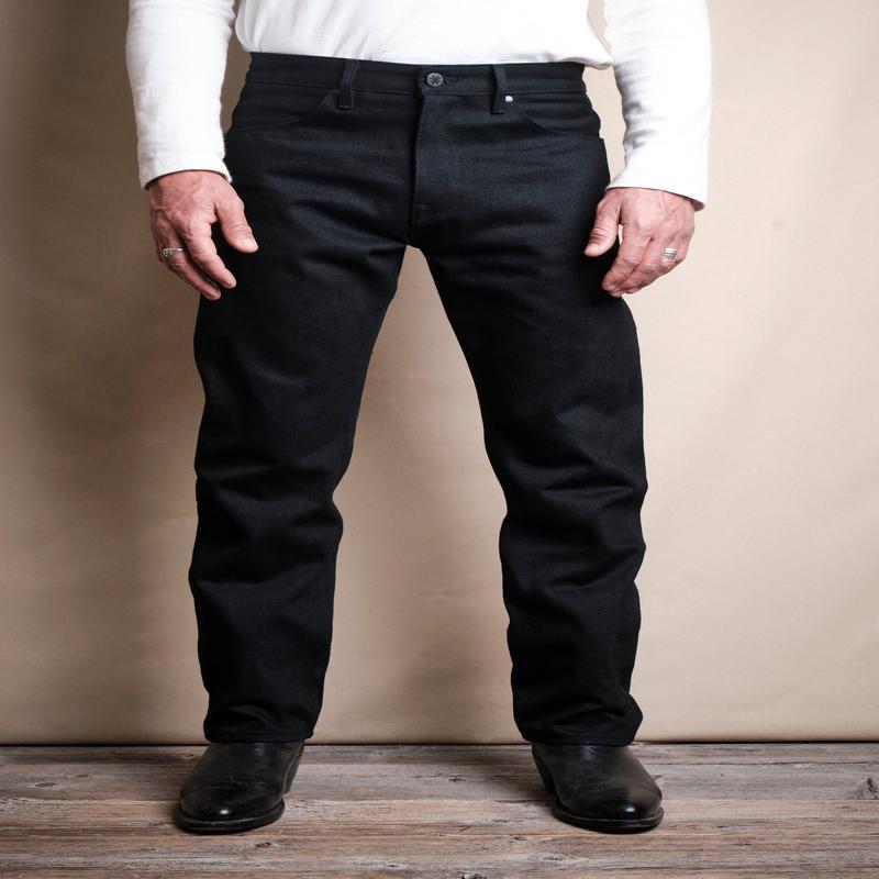 Wilkes Western 17 Ounce Black Denim