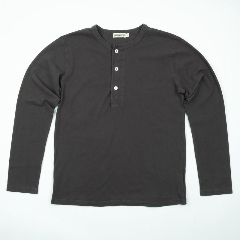 13 Ounce Henley L/S Midnight