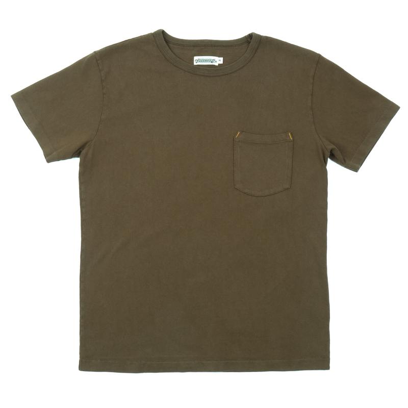 13 Ounce Pocket T-Shirt Cedar