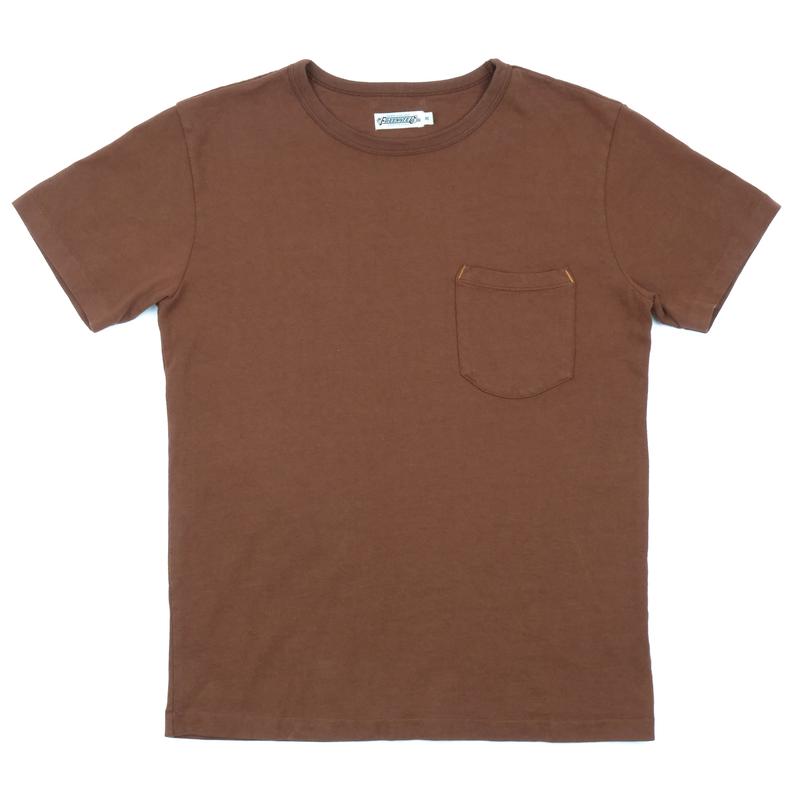 13 Ounce Pocket T-Shirt Chocolate