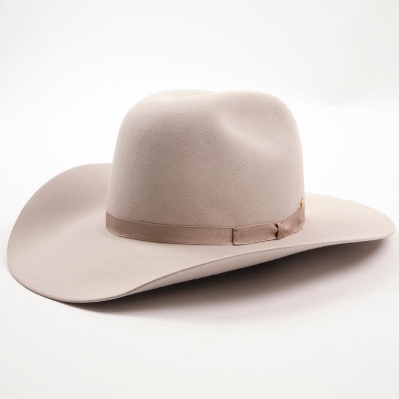 Bowman Hat Co. x Freenote Cloth Cattleman Western Hat Silverbelly