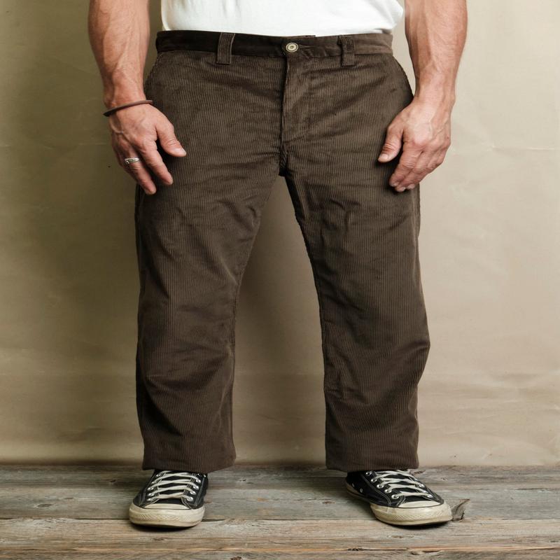 Deck Pant Olive Corduroy