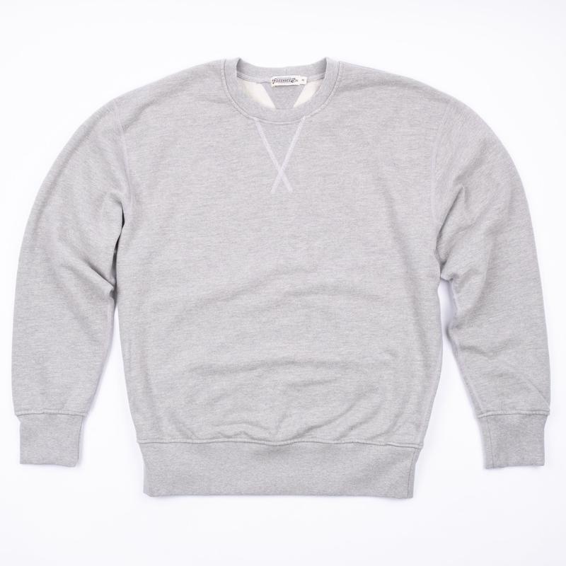 DECK SWEATSHIRT HEATHER GREY