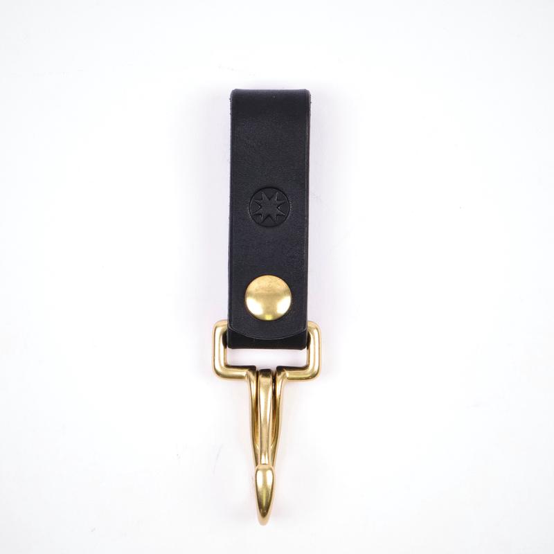 GOLDEN AGE SUPPLY CO. - PREMIUM ITALIAN LEATHER - KEY CLIP