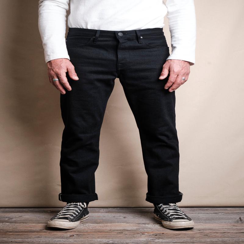 Rios Raw 17 Ounce Black Denim
