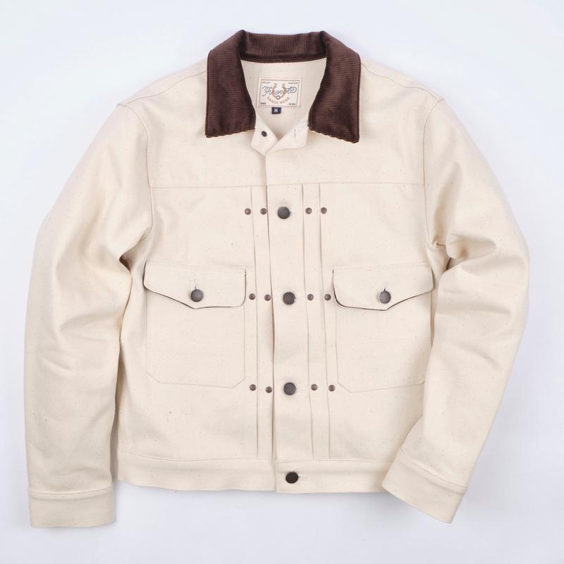 RJ-3 14 Ounce Ecru Denim