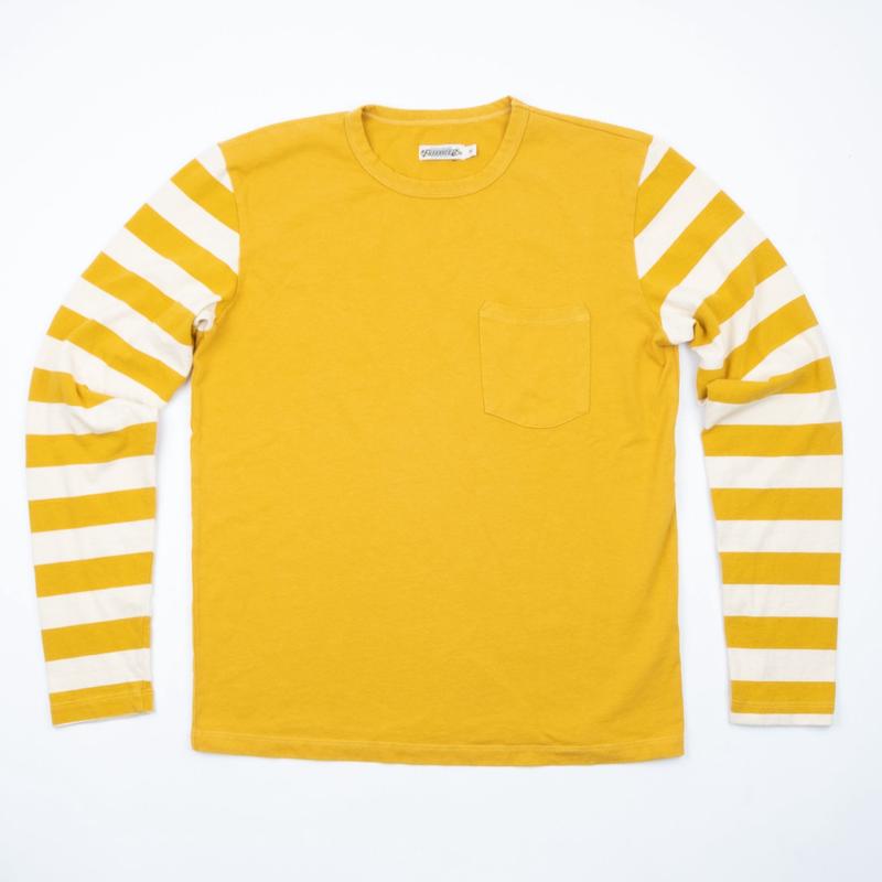 Shifter L/S Tee Mustard Combo