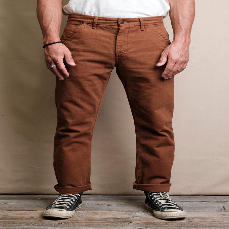 Workers Chino Slim Fit  14 Ounce Slub Rust