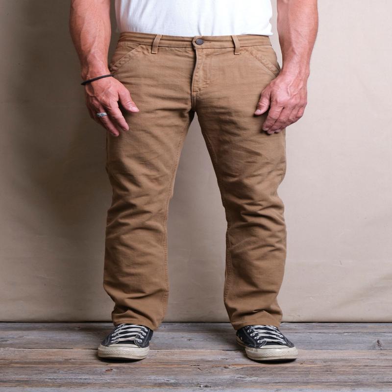 Workers Chino Slim Fit  14 Ounce Slub Tan
