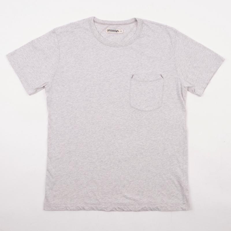 7 Ounce Pocket T-Shirt Heather Grey