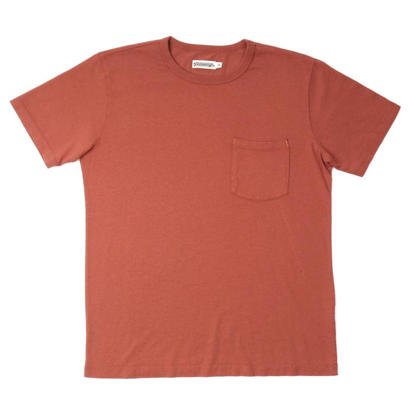 9 Ounce Pocket T-Shirt  Picante