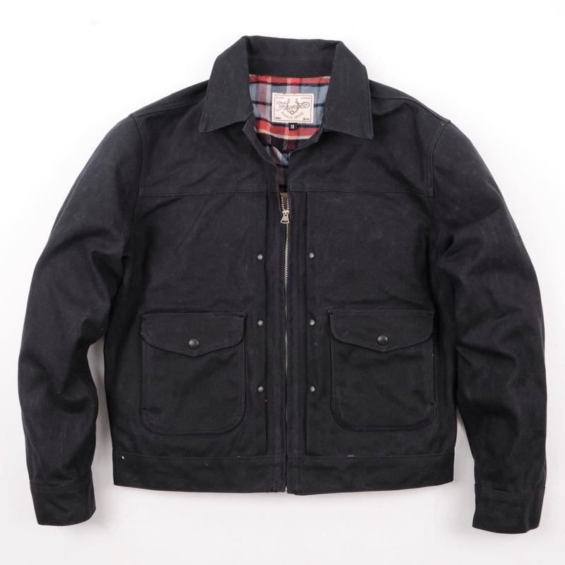 Faro Jacket Black Heavy Waxed Canvas