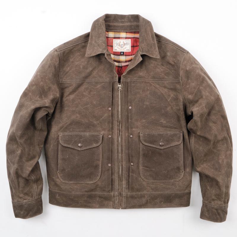 Faro Jacket Tobacco Heavy Waxed Canvas